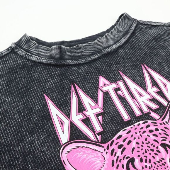 Simply Southern Def Tired But Caffeinated Sweatshirt Retro Crewneck XL - Picture 2 of 4